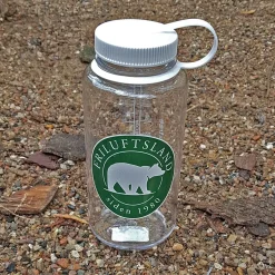 Nalgene Drikkeflasker<Wide Mouth Bottle 1000 ml Logo Hvid (CLEAR/WHITE/WHITE BEAR)