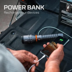 Nebo Lommelygter<Davinci 8000 Rechargeable Flashlight