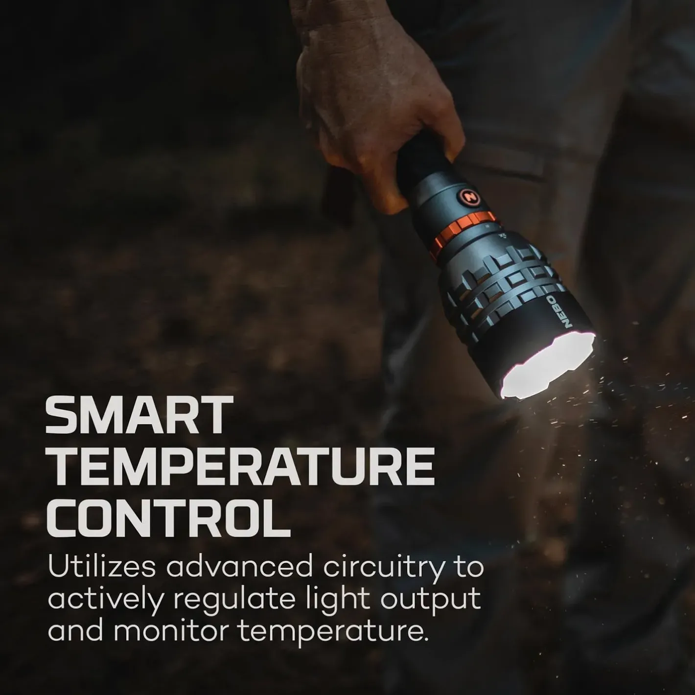 Nebo Lommelygter<Davinci 18000 Rechargeable Flashlight