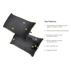 Nemo Hovedpuder<Fillo Elite Wide Sort (BLACK PEARL/CITRON)