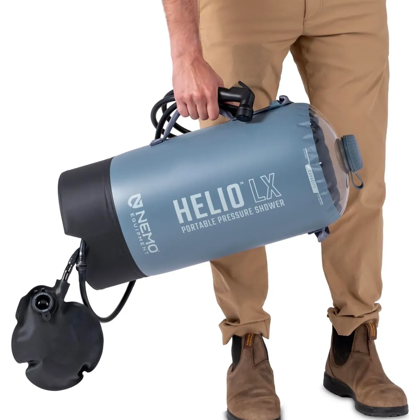 Nemo Personlig Pleje<Helio Lx Pressure Shower Sort (FORTRESS/SILT/BLACK)