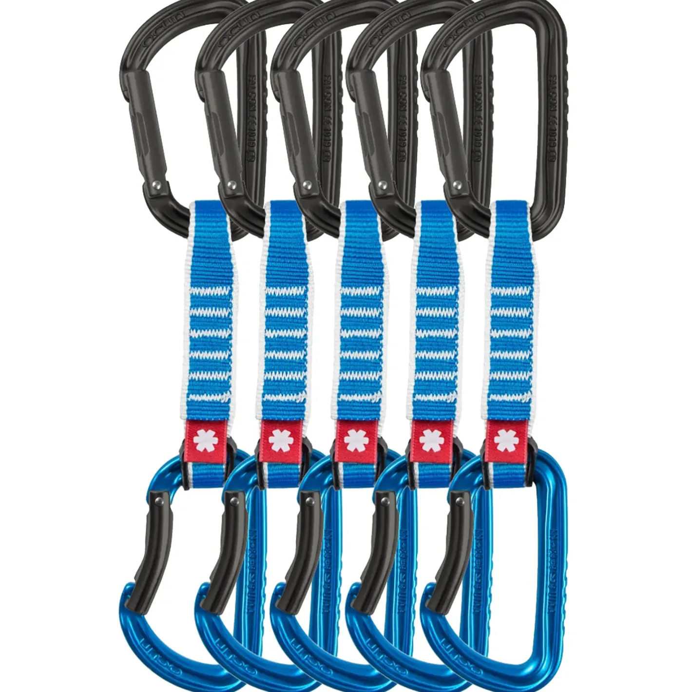 Ocùn Karabiner<Falcon QD Zoom PA 15/22mm 12cm 5-pack Blå (BLUE)