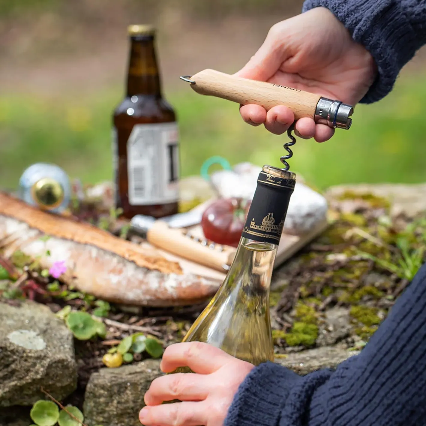 Opinel Øvrige Tools<Nomad Cooking Kit Brun (BEECH WOOD)