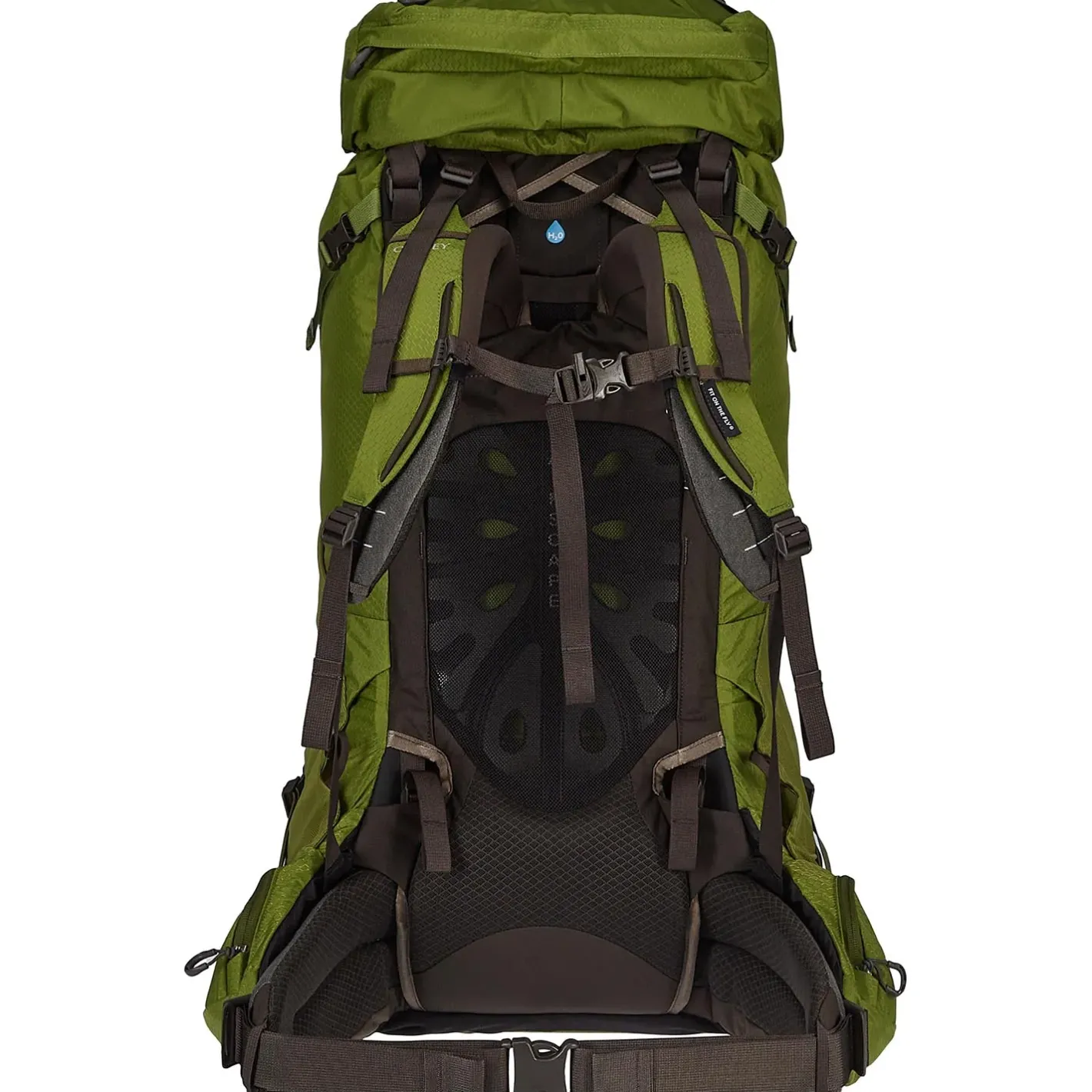 Et Grønnere Valg Vandrerygsække<Osprey Aether 65 Grøn (GARLIC MUSTARD GREEN)