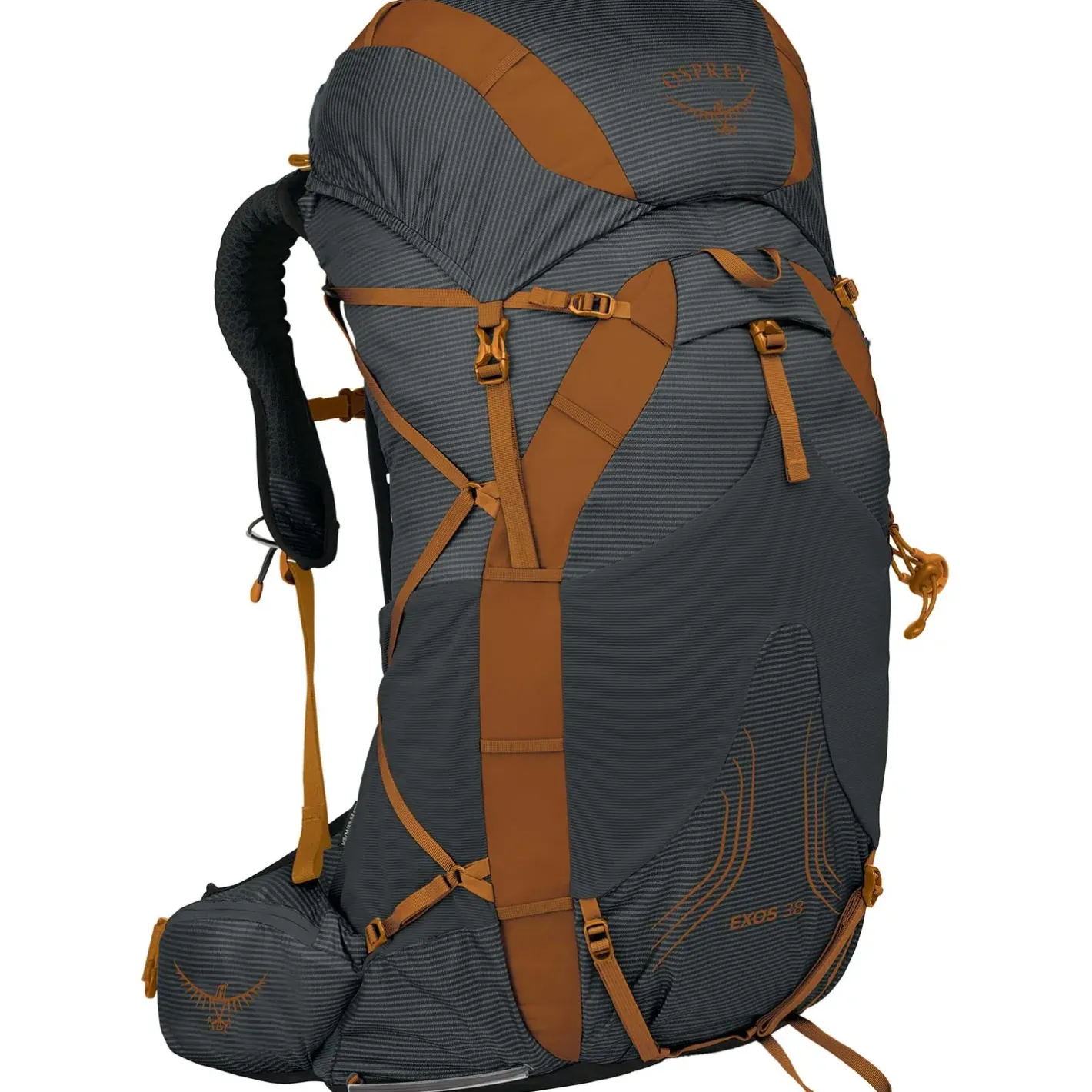 Osprey Vandrerygsække<Exos 38 Grå (DARK CHARCOAL GREY)