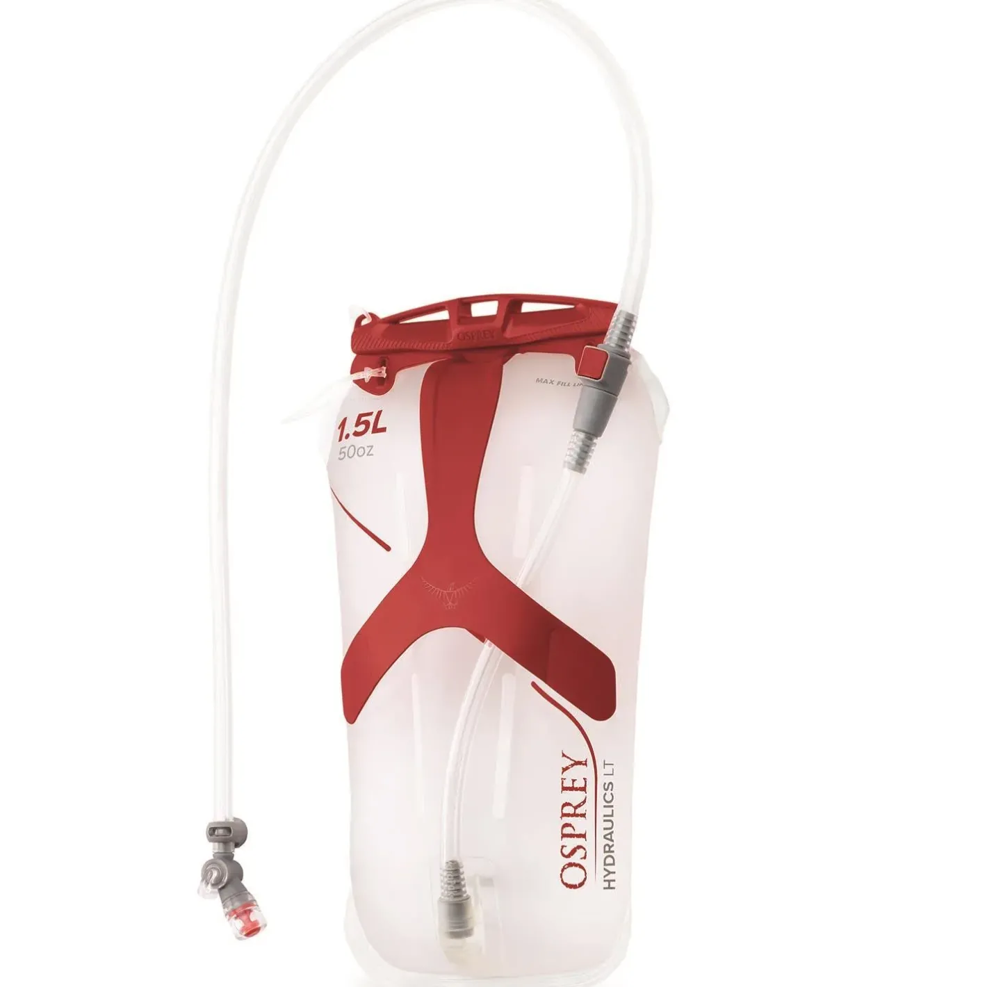 Osprey Drikkesystemer<Hydraulics LT 1.5l Reservoir Rød (RED)