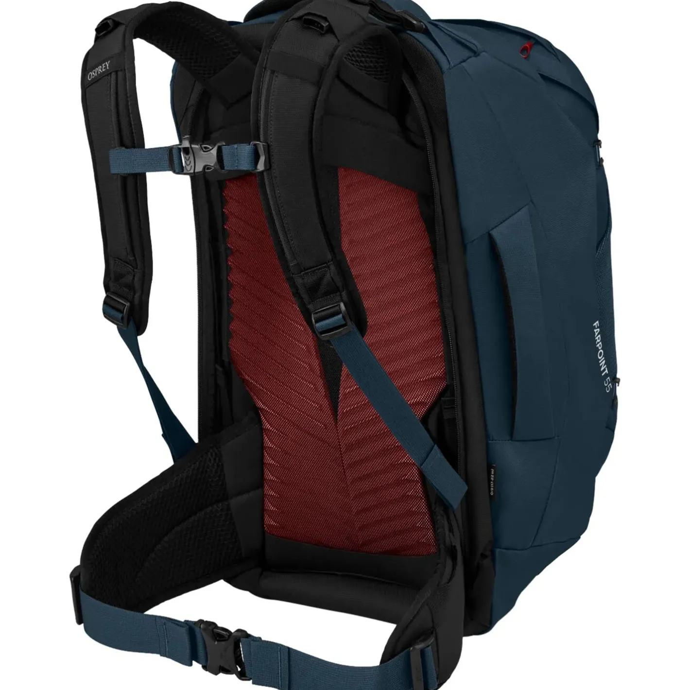 Et Grønnere Valg Rejserygsække<Osprey Mens Farpoint 55 Blå (MUTED SPACE BLUE)