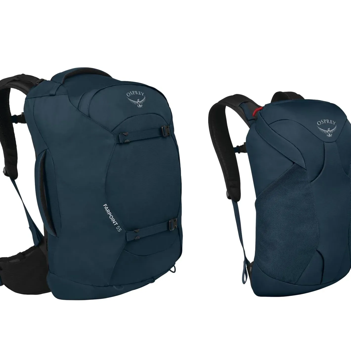 Et Grønnere Valg Rejserygsække<Osprey Mens Farpoint 55 Blå (MUTED SPACE BLUE)