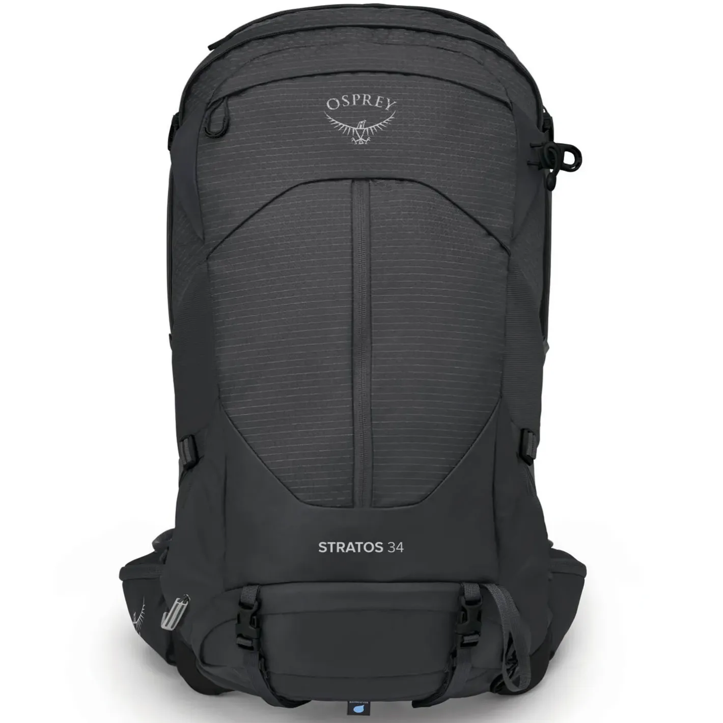 Et Grønnere Valg Små Rygsække<Osprey Mens Stratos 34 Grå (TUNNEL VISION GREY)