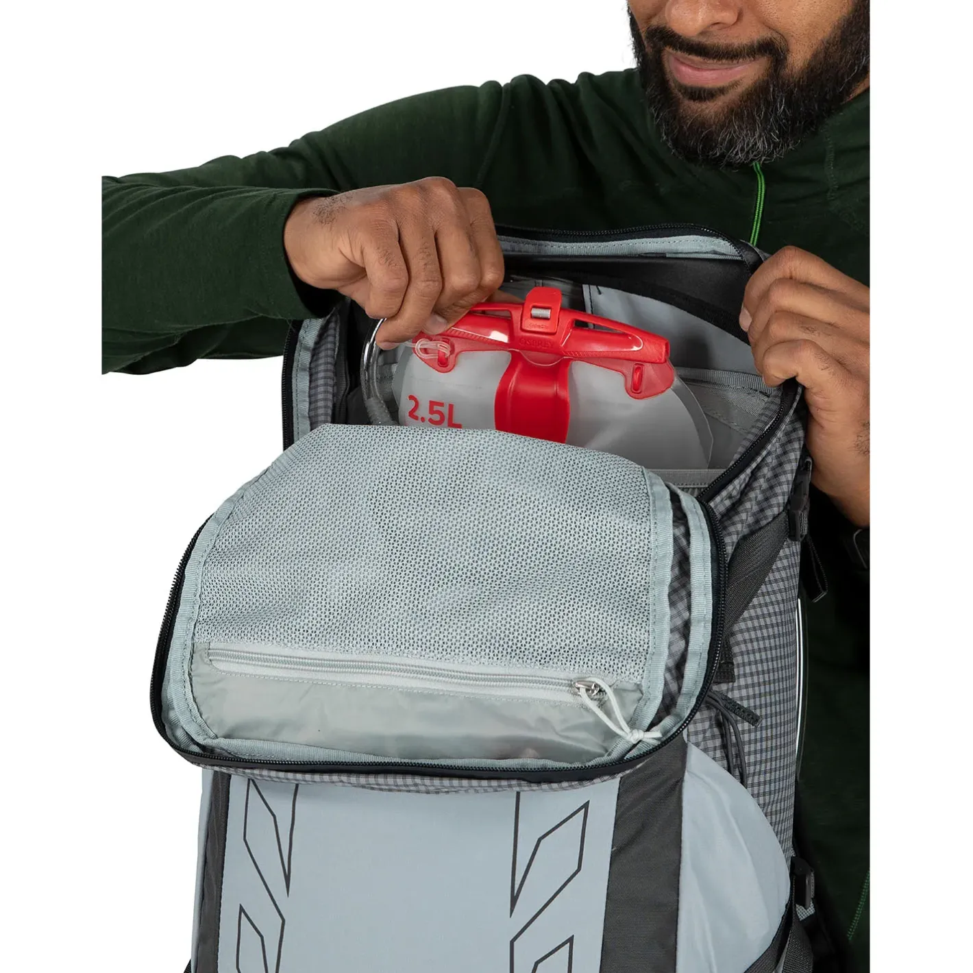 Et Grønnere Valg Små Rygsække<Osprey Mens Talon Pro 30 Grå (SILVER LINING)