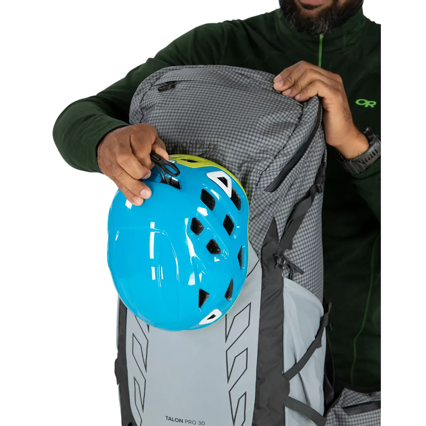Et Grønnere Valg Små Rygsække<Osprey Mens Talon Pro 30 Grå (SILVER LINING)