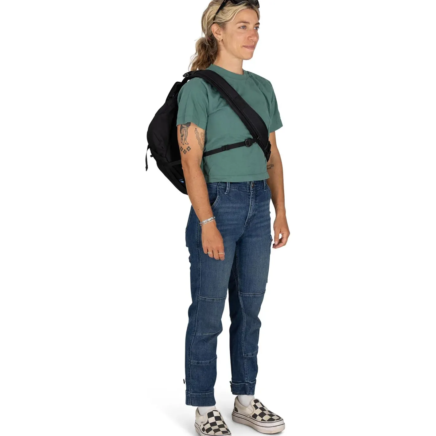 Osprey Hip Og Sling Bags<Metron Messenger 18 Sort (BLACK/ANCHOR BLUE)