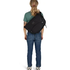 Osprey Hip Og Sling Bags<Metron Messenger 18 Sort (BLACK/ANCHOR BLUE)