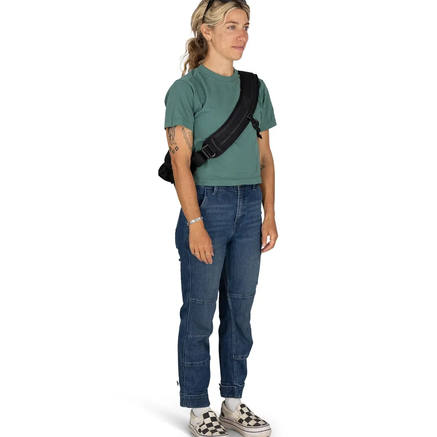 Osprey Hip Og Sling Bags<Metron Messenger 18 Sort (BLACK/ANCHOR BLUE)