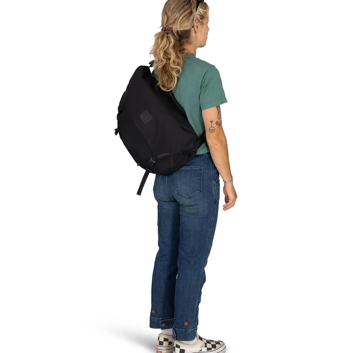 Osprey Hip Og Sling Bags<Metron Messenger 18 Sort (BLACK/ANCHOR BLUE)