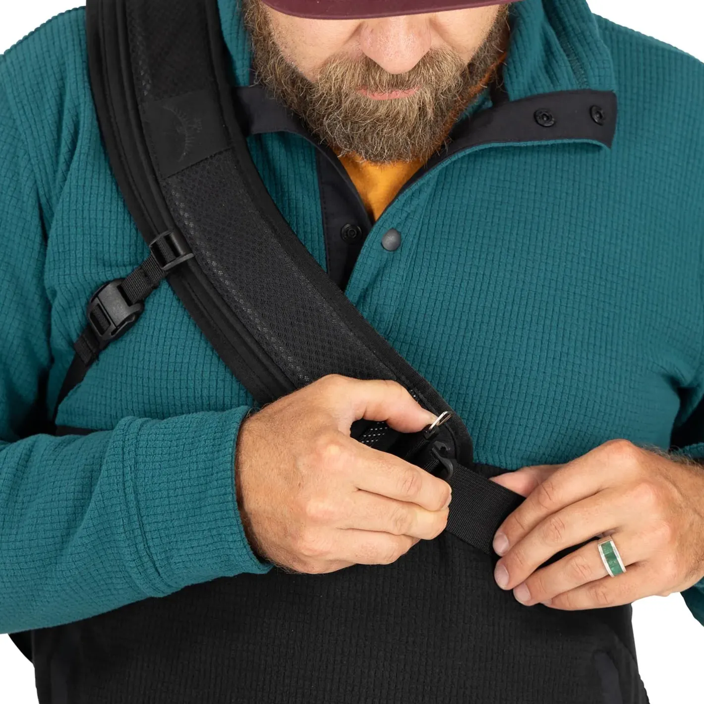 Osprey Hip Og Sling Bags<Metron Messenger 18 Sort (BLACK/ANCHOR BLUE)