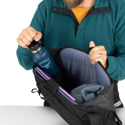 Osprey Hip Og Sling Bags<Metron Messenger 18 Sort (BLACK/ANCHOR BLUE)
