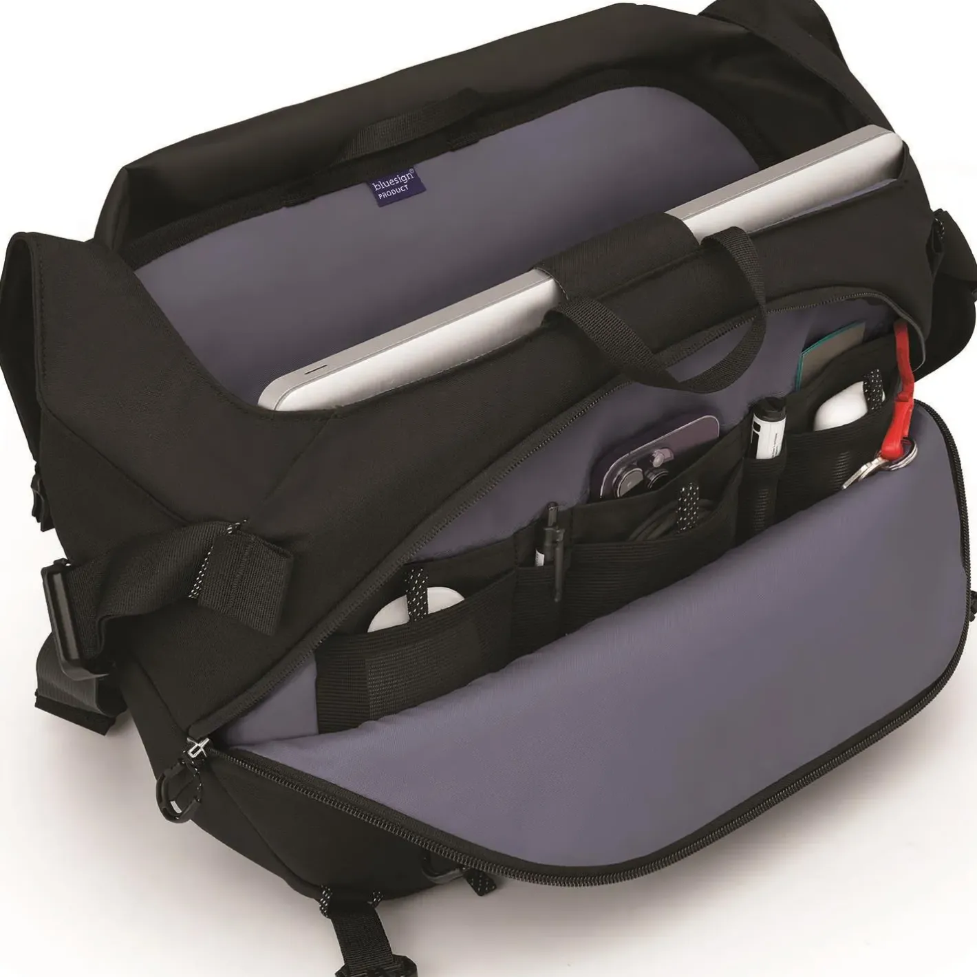 Osprey Hip Og Sling Bags<Metron Messenger 18 Sort (BLACK/ANCHOR BLUE)