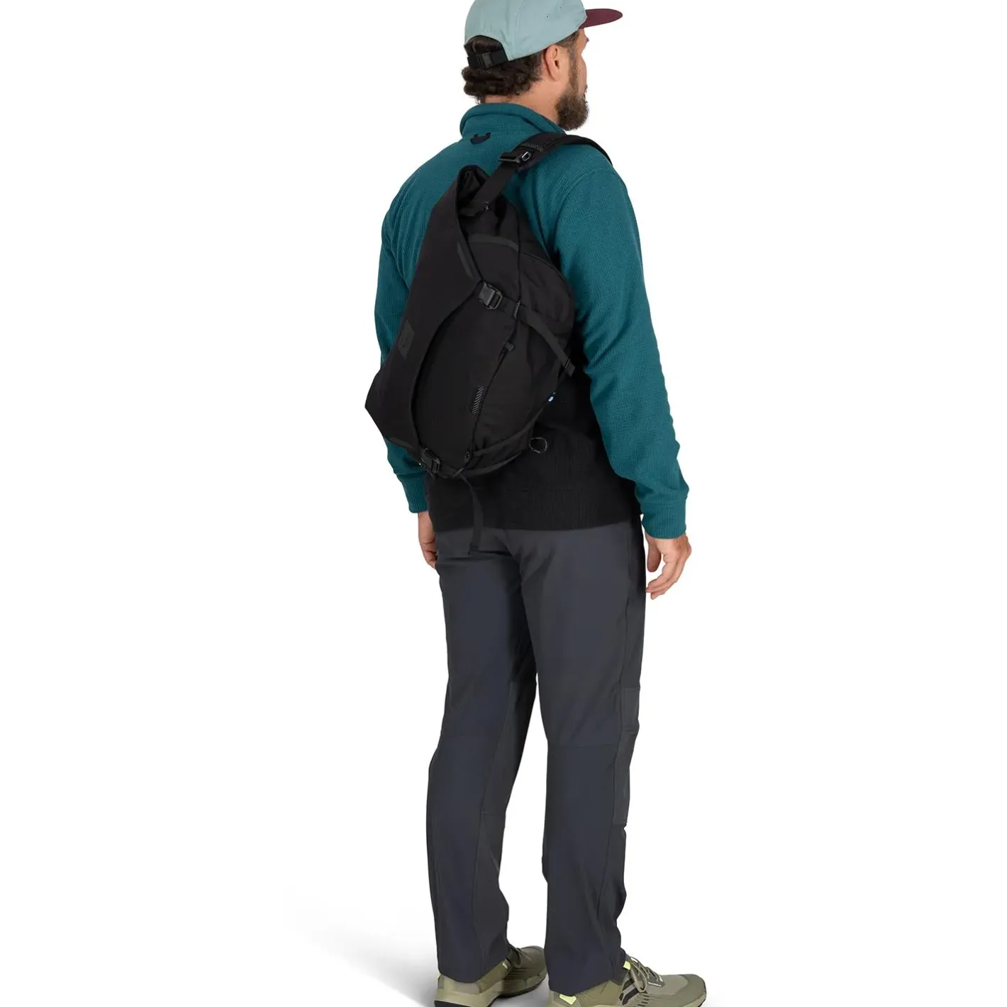 Osprey Hip Og Sling Bags<Metron Messenger 18 Sort (BLACK/ANCHOR BLUE)