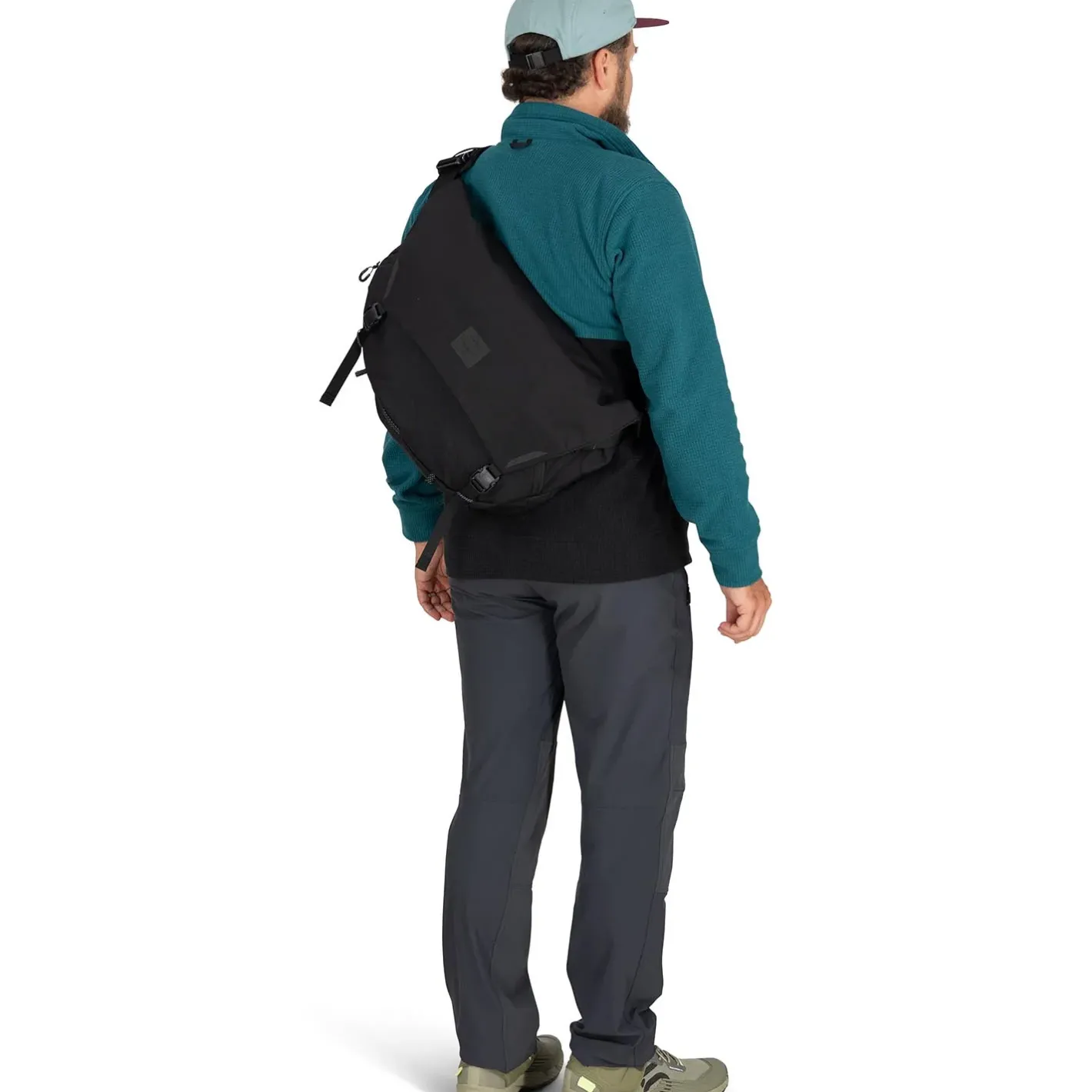 Osprey Hip Og Sling Bags<Metron Messenger 18 Sort (BLACK/ANCHOR BLUE)