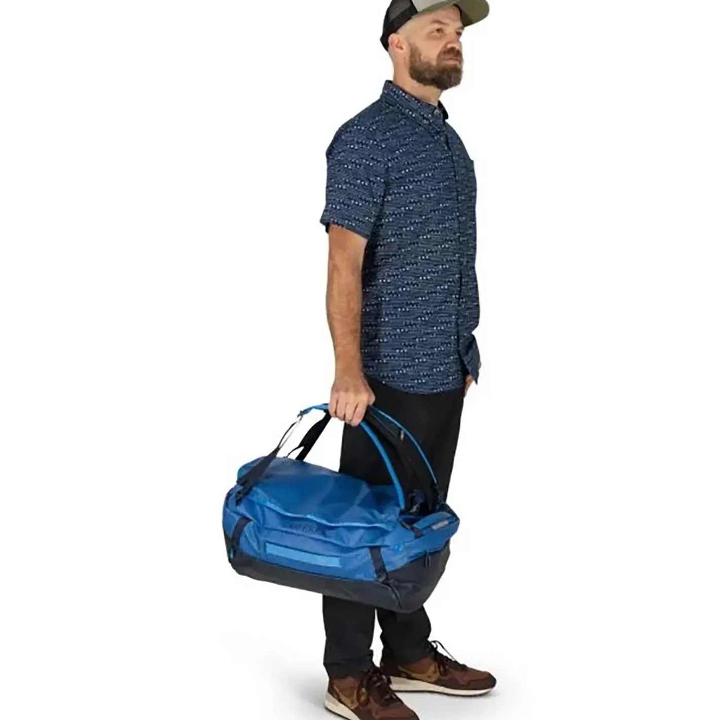Osprey Duffel Bags<Transporter Duffel 30 Blå (BLUE FLAME/SCORIA BLUE)