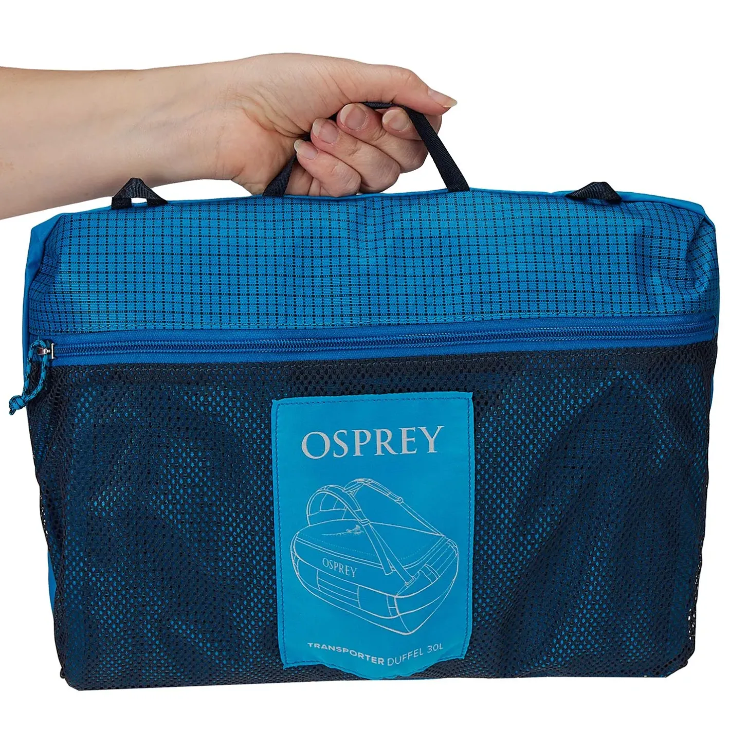 Osprey Duffel Bags<Transporter Duffel 30 Blå (BLUE FLAME/SCORIA BLUE)