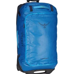 Osprey Duffel Bags<Transporter Wheeled Duffel 90 Blå (BLUE FLAME/SCORIA BLUE)