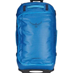 Osprey Duffel Bags<Transporter Wheeled Duffel 90 Blå (BLUE FLAME/SCORIA BLUE)