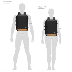 Rejserygsække<Pacsafe GO Carry-on Backpack 34l Sort (JET BLACK)