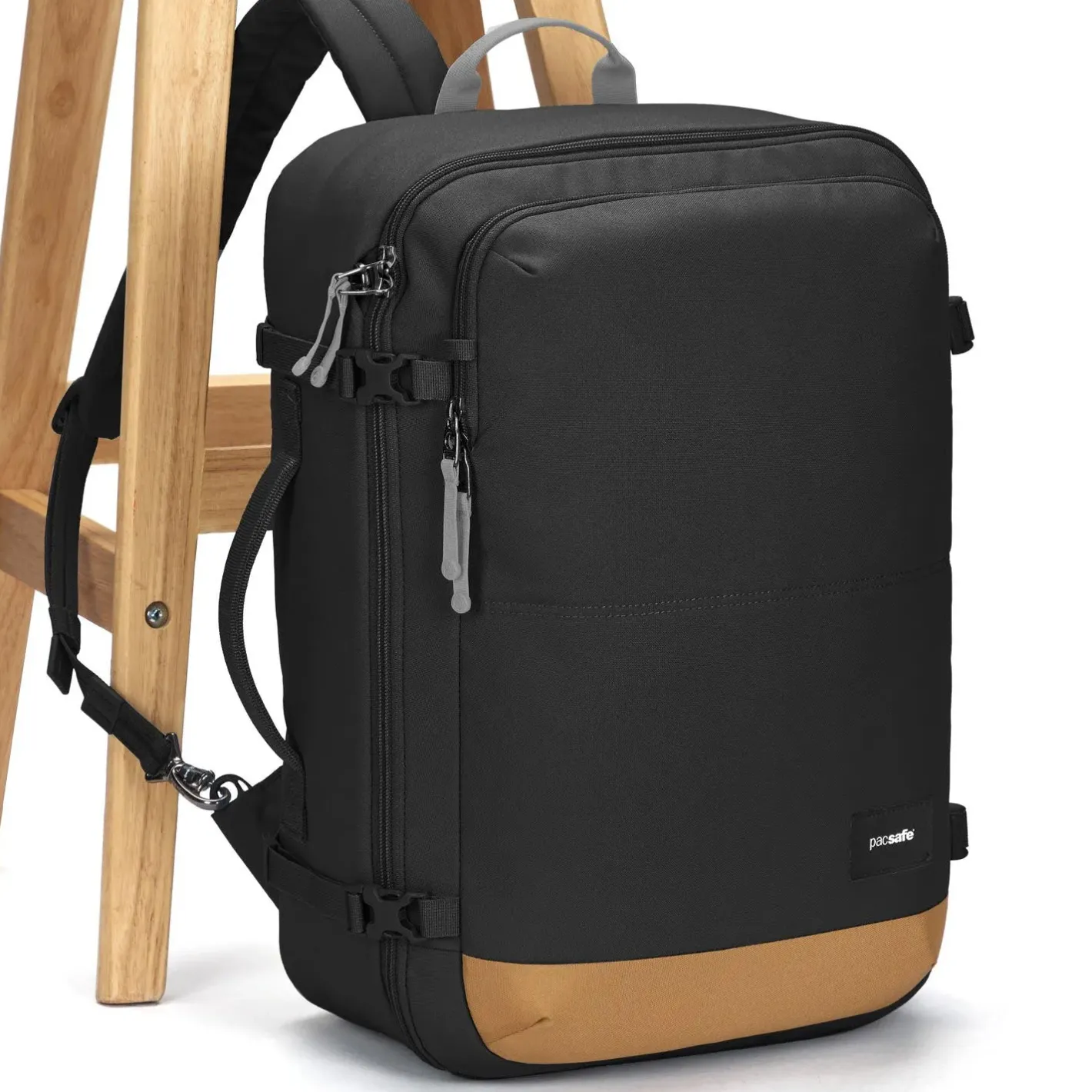 Rejserygsække<Pacsafe GO Carry-on Backpack 34l Sort (JET BLACK)