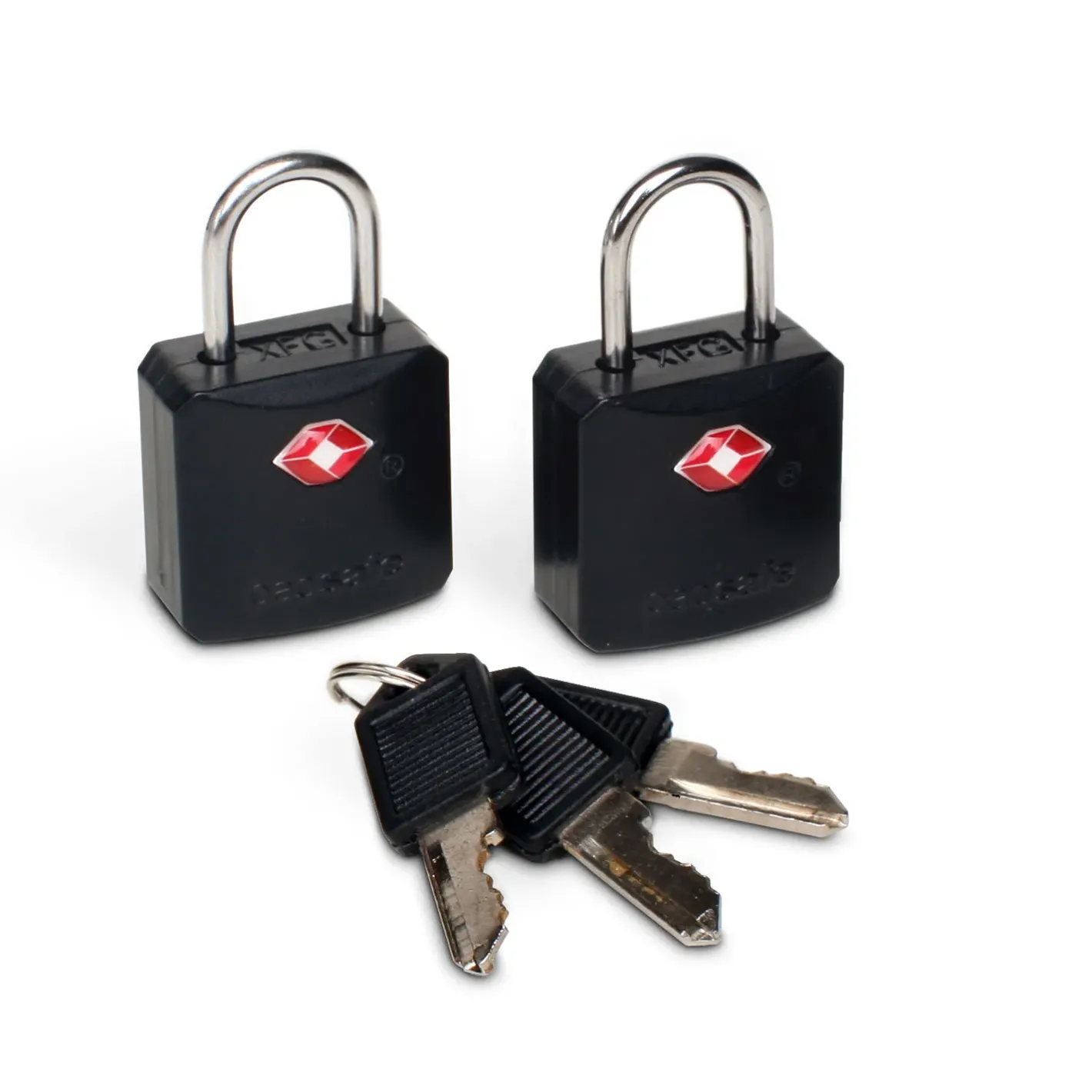 Tilbehør Til Rejseudstyr<Pacsafe Prosafe 620 TSA Kodelås 2 Pak Sort (BLACK)