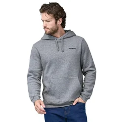 Et Grønnere Valg Sweaters Og Pullovers|Sweaters Og Pullovers<Patagonia Fitz Roy Icon Uprisal Hoody Grå (GRAVEL HEATHER)