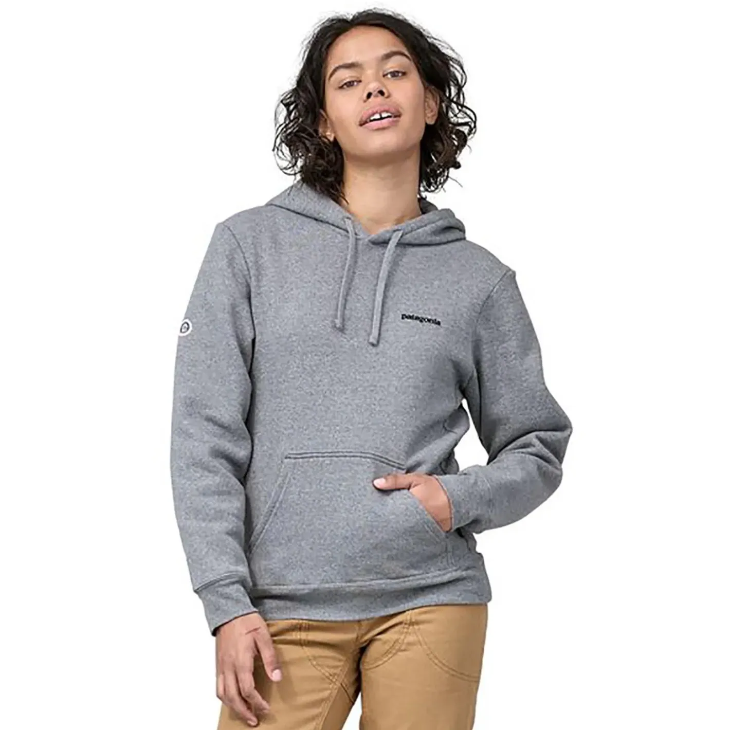 Et Grønnere Valg Sweaters Og Pullovers|Sweaters Og Pullovers<Patagonia Fitz Roy Icon Uprisal Hoody Grå (GRAVEL HEATHER)