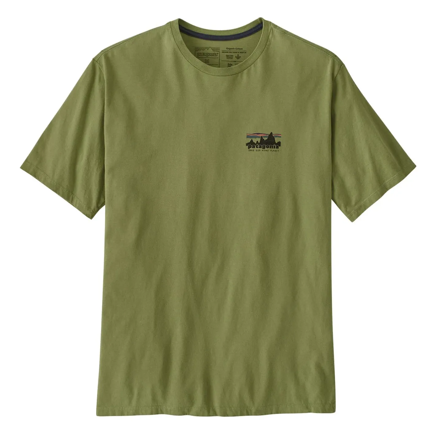 Et Grønnere Valg T-Shirts<Patagonia Mens 73 Skyline Organic T-shirt Grøn (BUCKHORN GREEN)