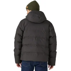 Patagonia Varme Jakker<Mens Jackson Glacier Jacket Sort (BLACK)