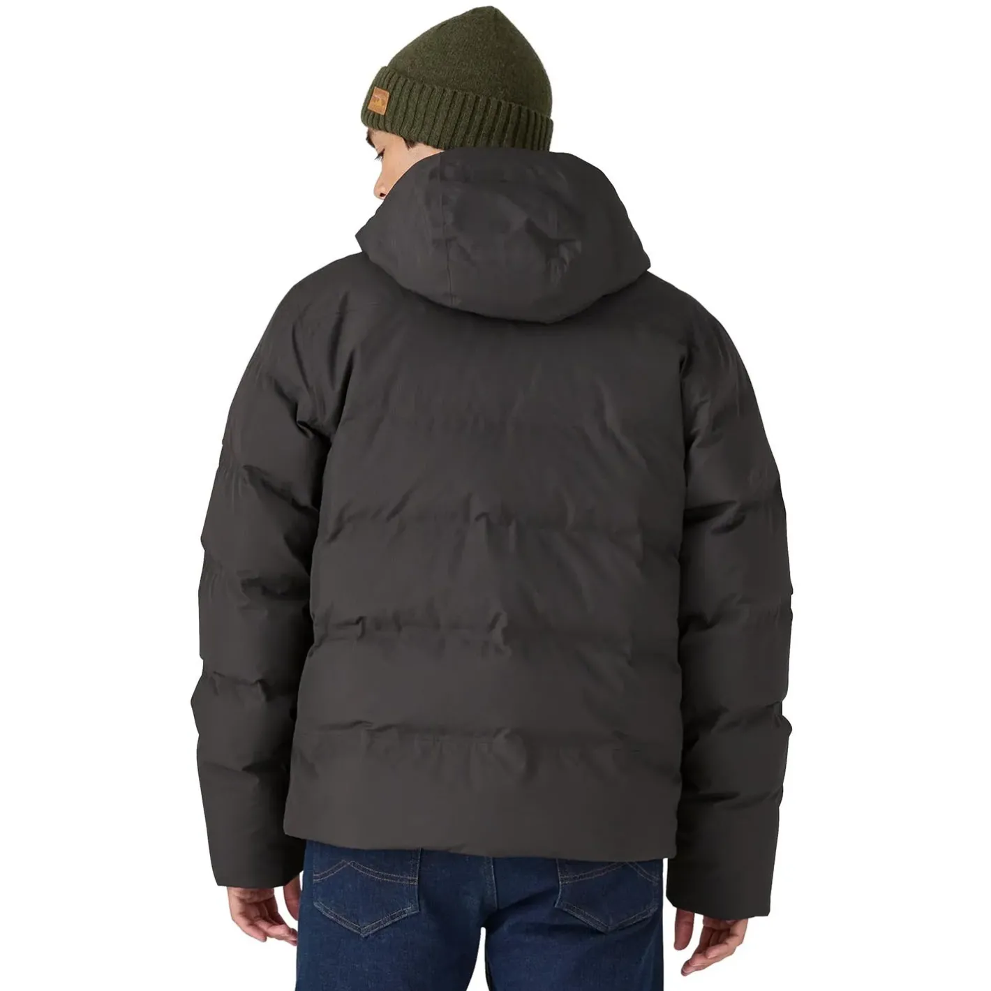 Patagonia Varme Jakker<Mens Jackson Glacier Jacket Sort (BLACK)