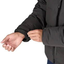 Patagonia Varme Jakker<Mens Jackson Glacier Jacket Sort (BLACK)
