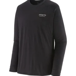 Et Grønnere Valg T-Shirts<Patagonia Mens L/S Cap Cool Merino Blend Graphic Shirt