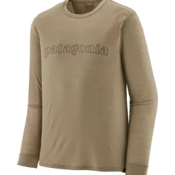 Et Grønnere Valg T-Shirts<Patagonia Mens L/S Cap Cool Merino Blend Graphic Shirt