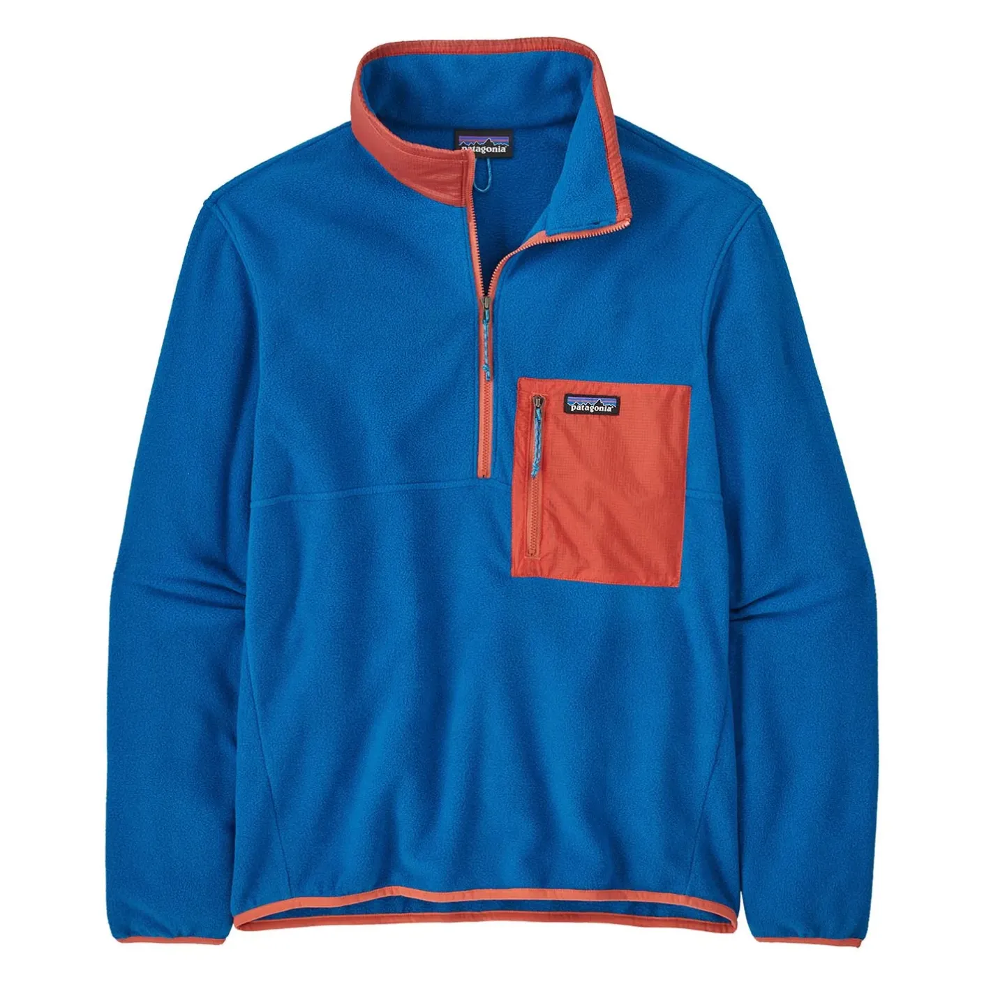Patagonia Sweaters Og Pullovers<Mens Microdini 1/2 Zip Pull Over Blå (ENDLESS BLUE)