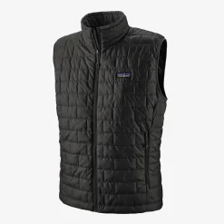 Et Grønnere Valg Veste<Patagonia Mens Nano Puff Vest S2021 model Sort (BLACK)