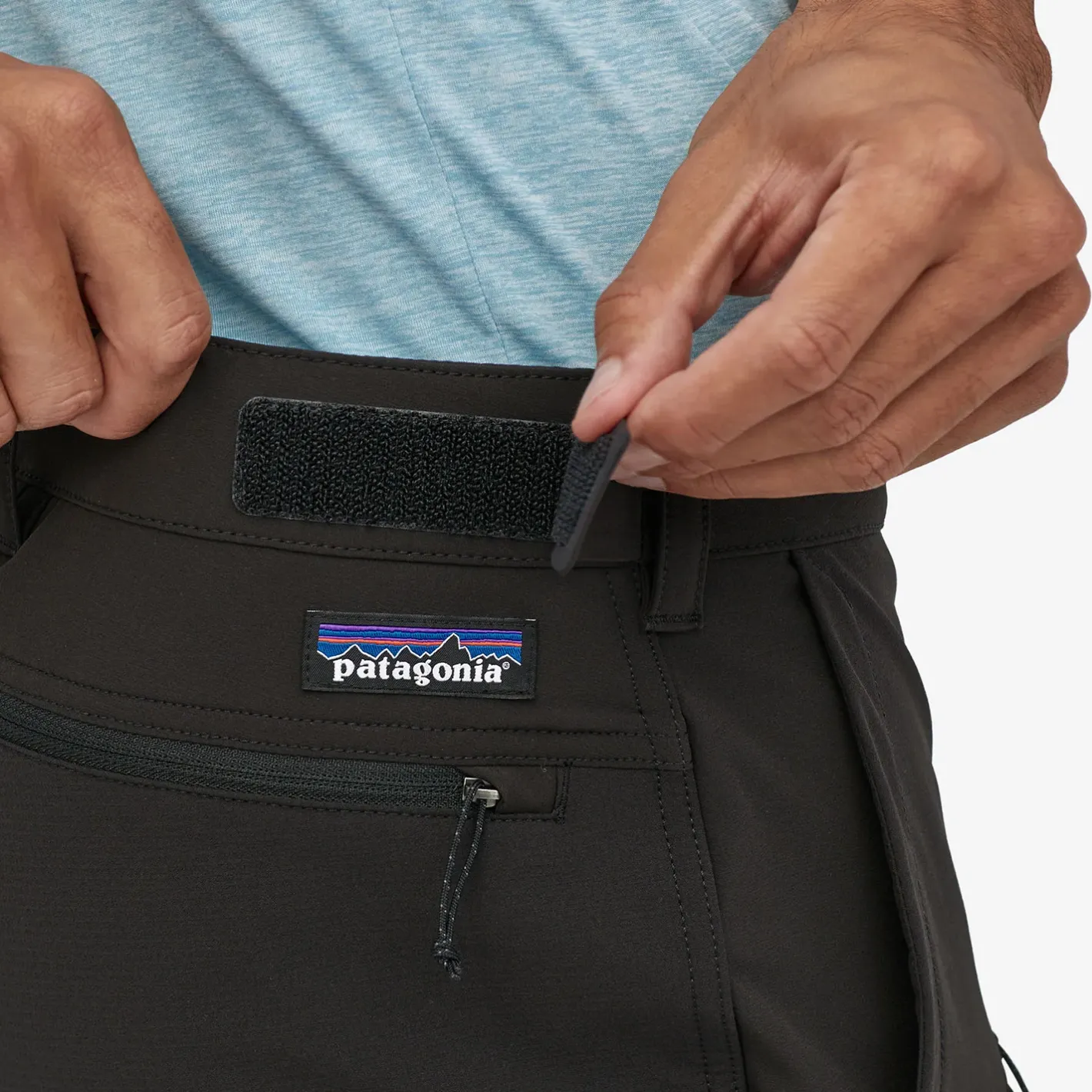 Patagonia Bukser<Mens Point Peak Trail Pants - Reg Sort (BLACK)