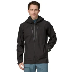 Et Grønnere Valg Vandtætte Jakker<Patagonia Mens Triolet Jacket Sort (BLACK)