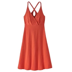 Et Grønnere Valg Kjoler<Patagonia Womens Amber Dawn Dress Rød (PIMENTO RED)