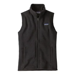 Et Grønnere Valg Veste<Patagonia Womens Better Sweater Vest Sort (BLACK)