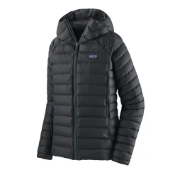 Patagonia Varme Jakker<Womens Down Sweater Hoody Sort (BLACK)