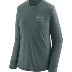 Patagonia T-Shirts<Womens L/S Cap Cool Merino Graphic Shirt