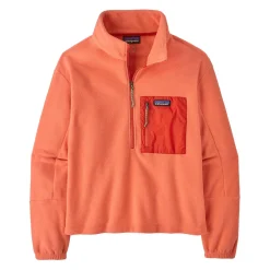 Patagonia Sweaters Og Pullovers<Womens Microdini 1/2 Zip P/O Orange (COHO CORAL)