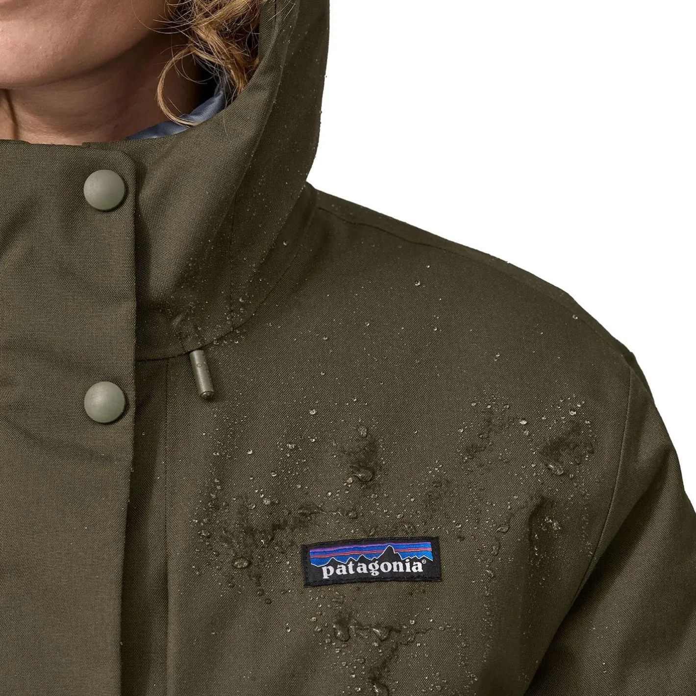 Patagonia Varme Jakker<Womens Pine Bank 3-in-1 Parka Grøn (BASIN GREEN)