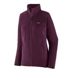Patagonia Fleece- Og Uldtrøjer<Womens R2 Techface Jacket Lilla (NIGHT PLUM)